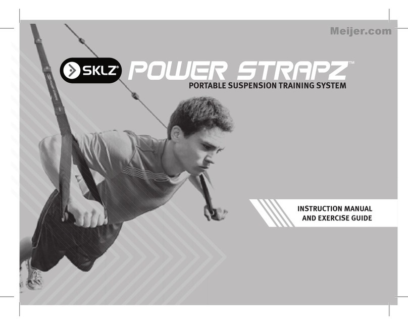 SKLZ Power Strapz Instruction manual and exercise guide