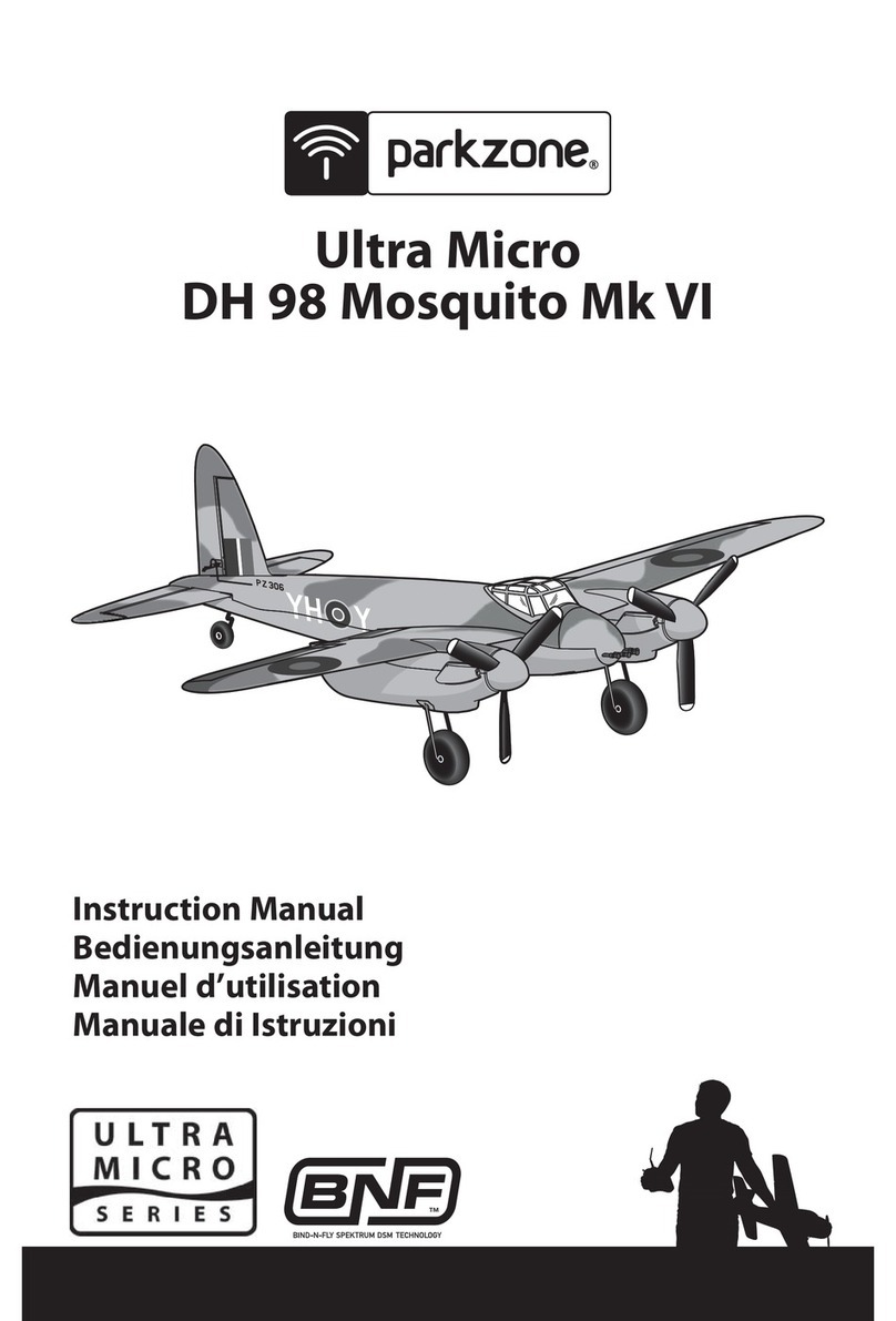 PARKZONE Ultra Micro DH 98 Mosquito Mk VI User manual