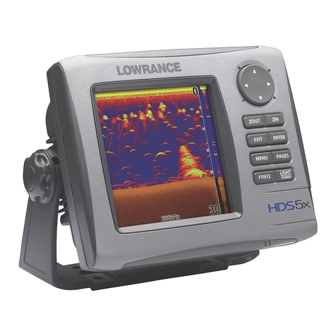 Lowrance HDS-5x Operation guide