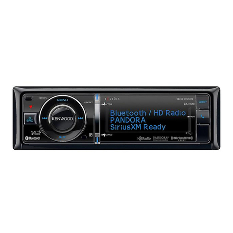 Kenwood KDC-X996 User manual