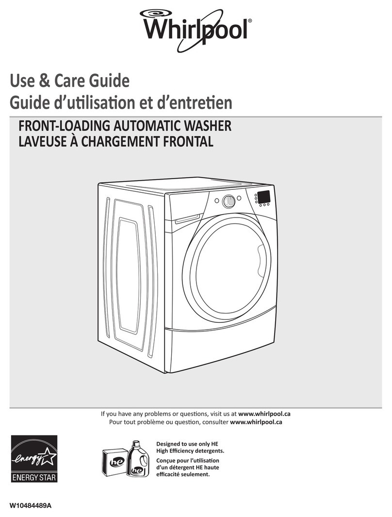 Whirlpool YWFW9351 Series User manual