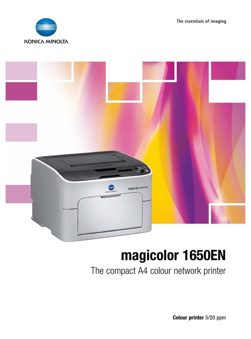 Konica Minolta magicolor 1650EN User manual