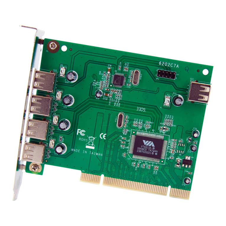 StarTech.com PCIUSB7 instruction manual