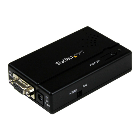 StarTech.com VGA2VID User manual