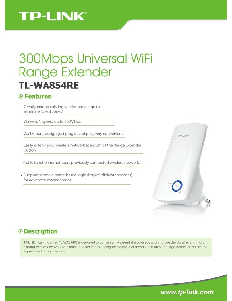 TP-Link TL-WA854RE Specifications