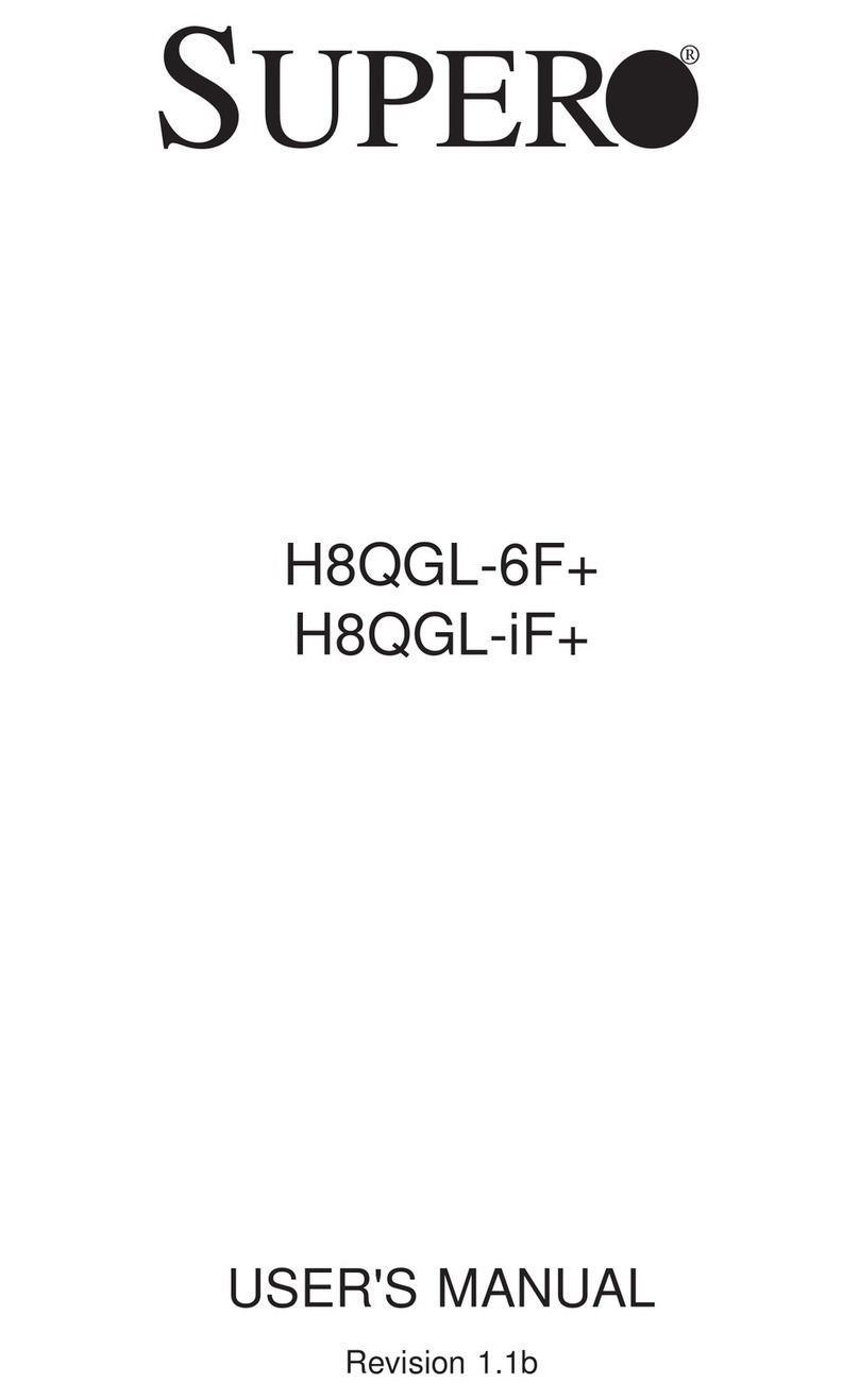 Supero H8QGL-6F+ User manual