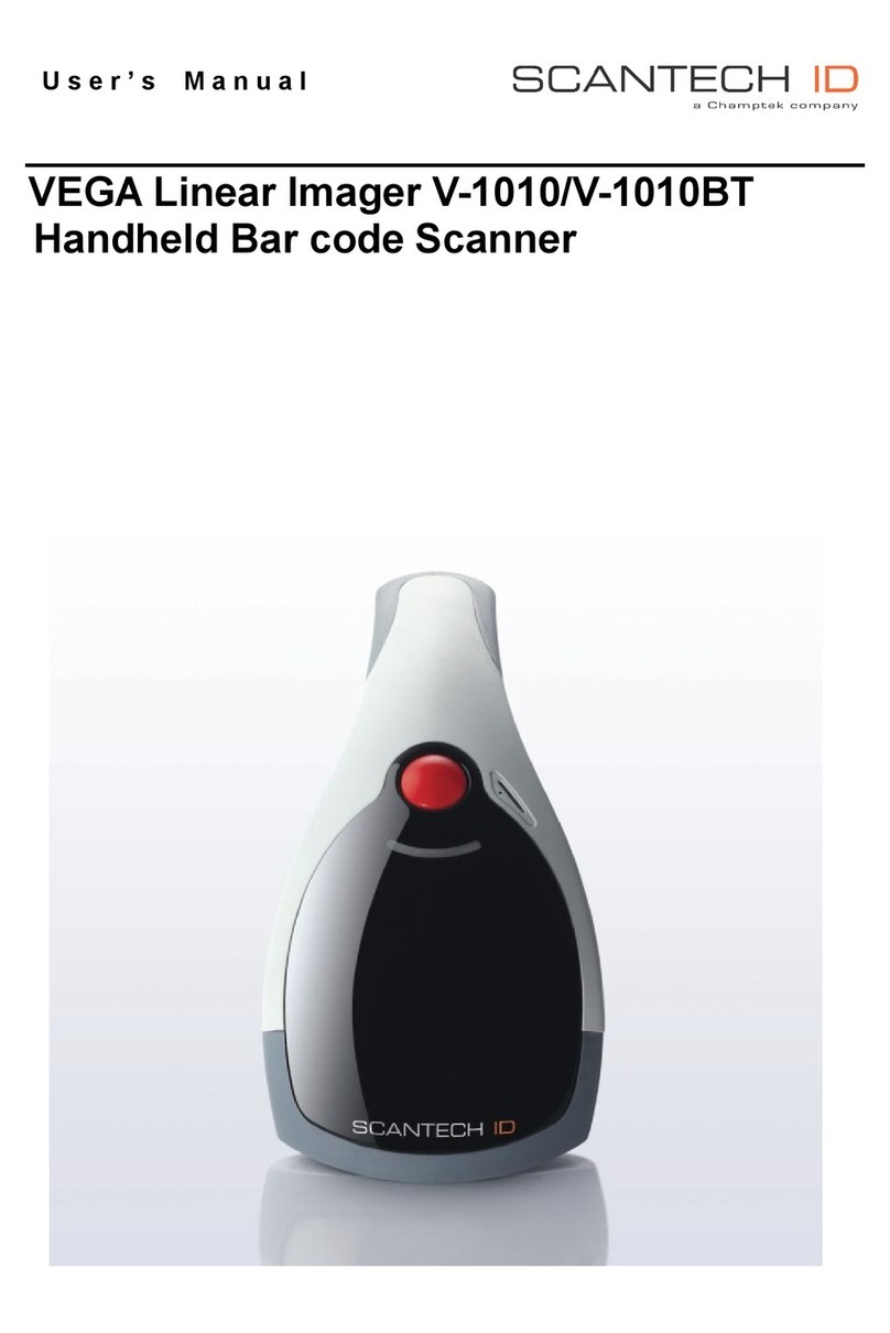 Scantech Vega V-1010 user manual