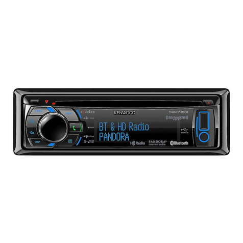 Kenwood KDC-X896 User manual