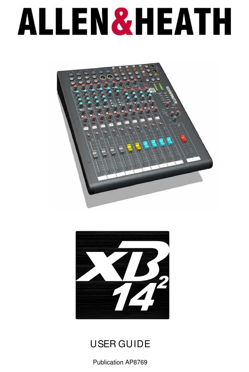 ALLEN & HEATH XB-14 MK2 user guide