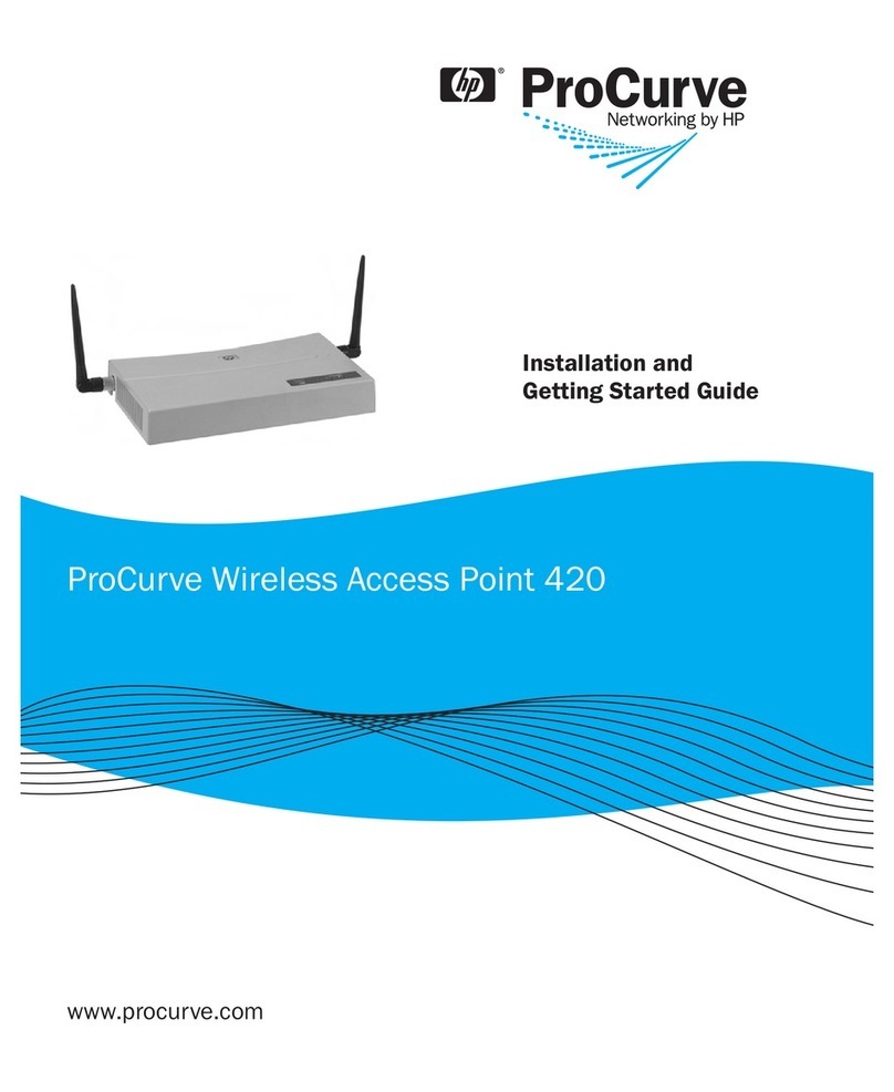 ProCurve 420 User manual