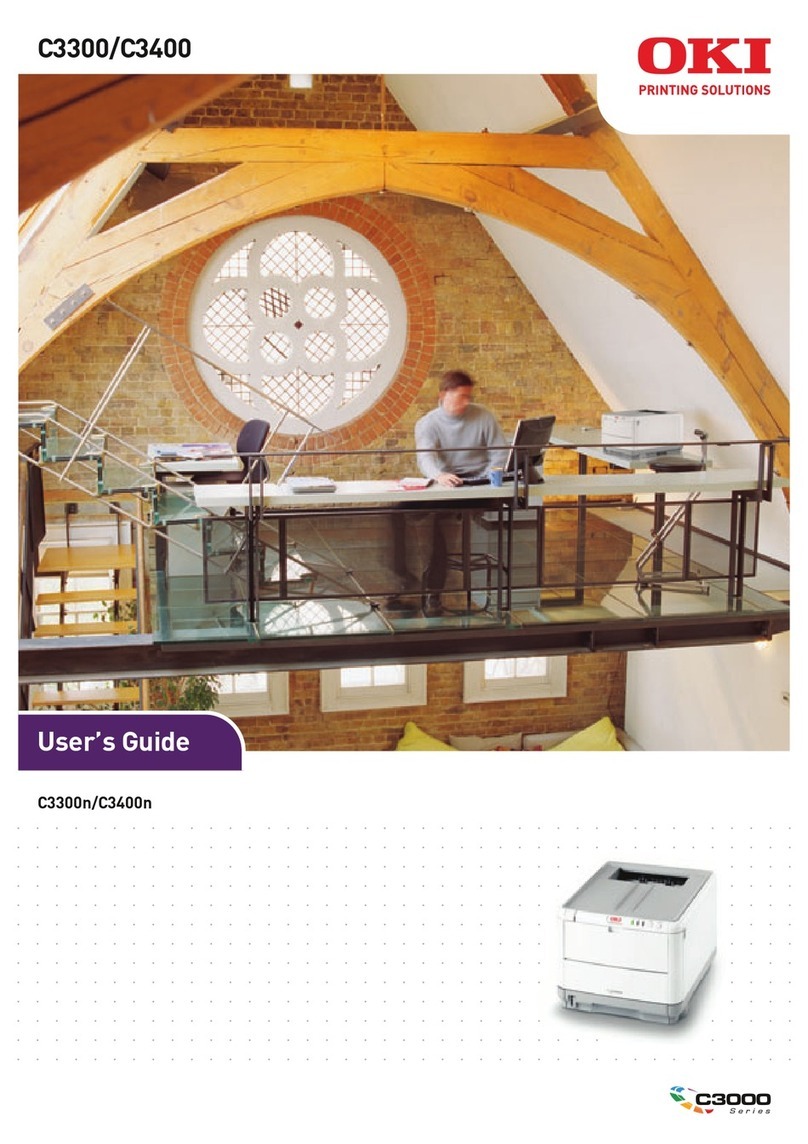 Oki C3300 User manual