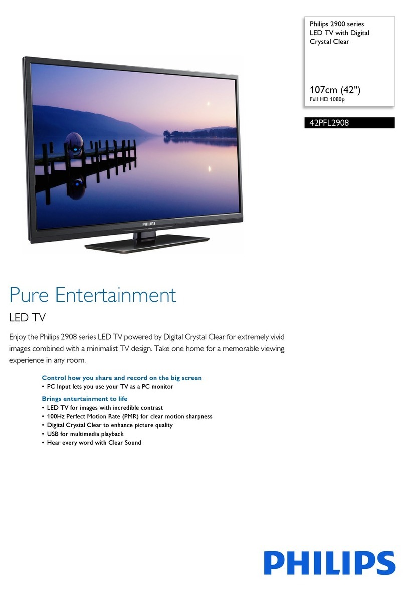 Philips 42PFL2908 User manual