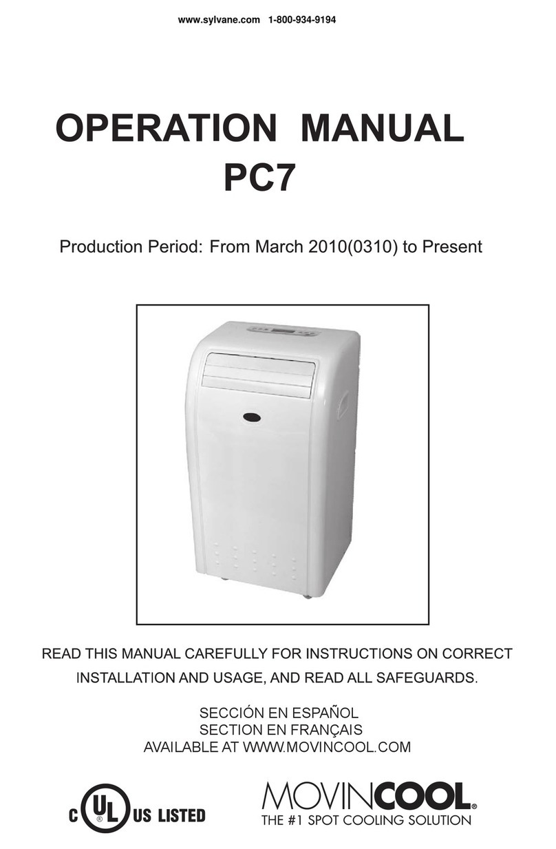Movincool PC7 User manual
