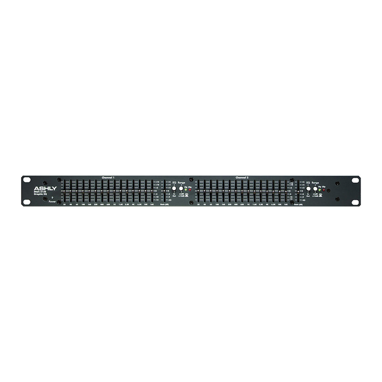 Ashly MQX-2150 Technical notes & specifications Ashly MQX-2150 Technical notes & specifications