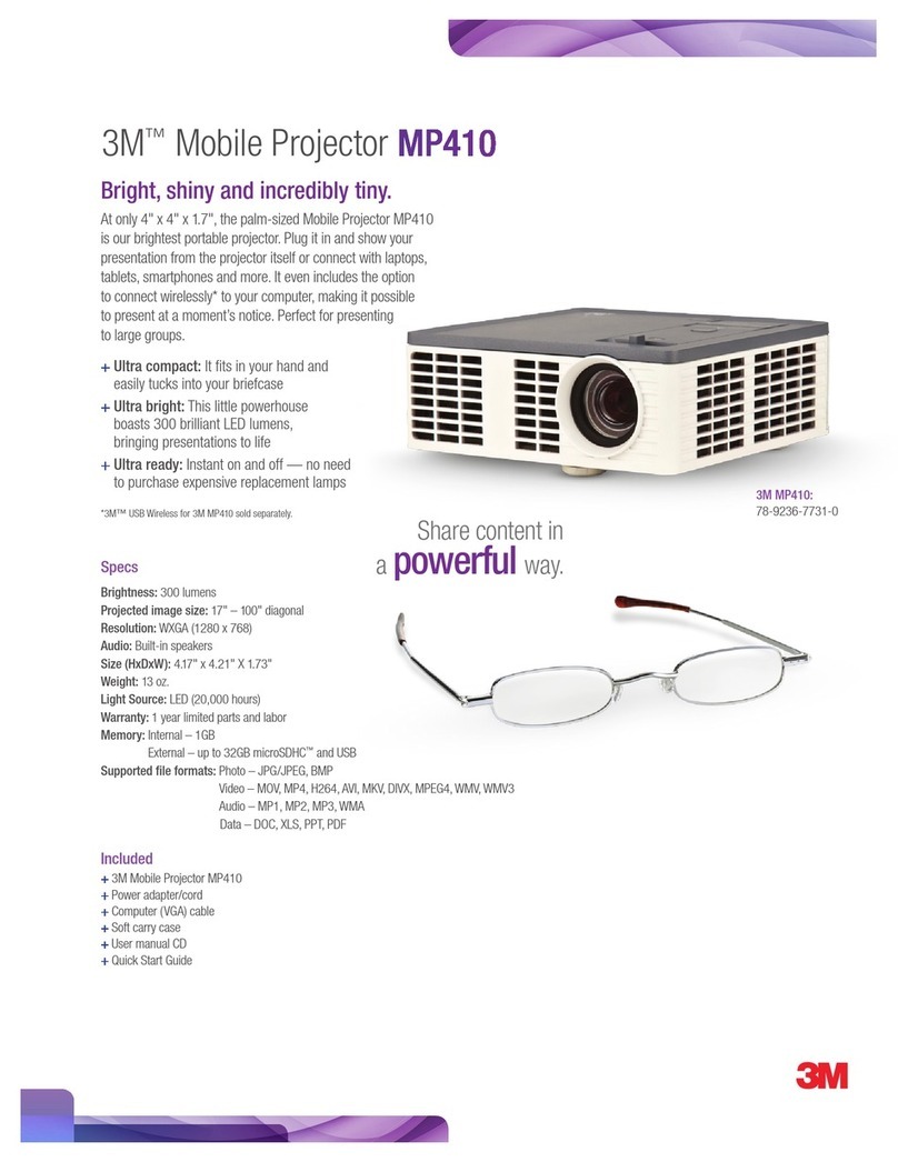 3M MP410 System manual