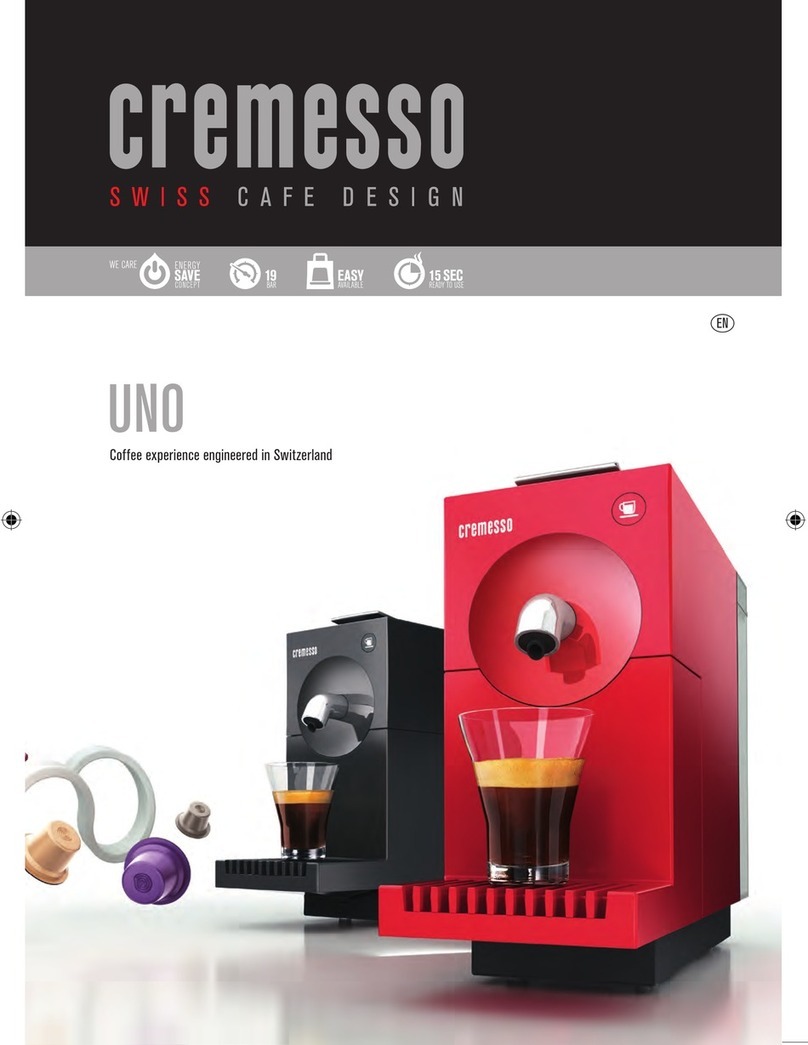 Cremesso UNO manual
