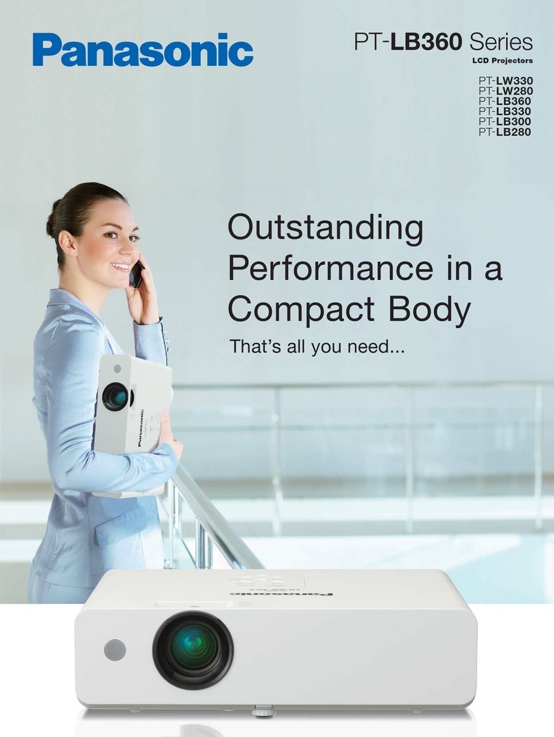 Panasonic PT-LW330 Specifications