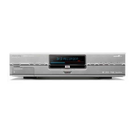 Philips DVDR890 Specifications