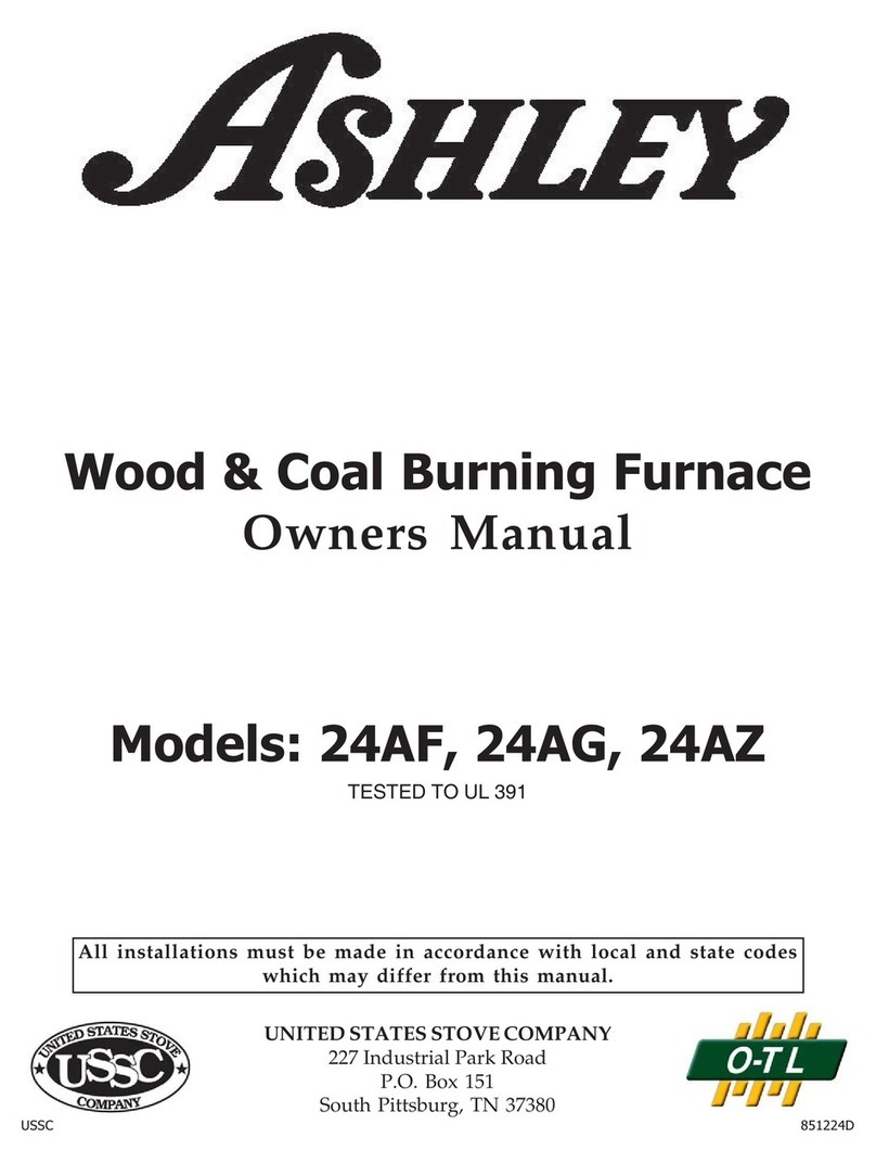 Ashley 24AF owner's manual