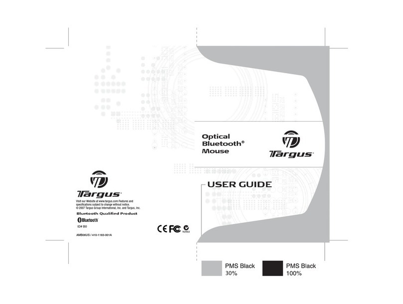 Targus Optical Bluetooth Mouse user guide