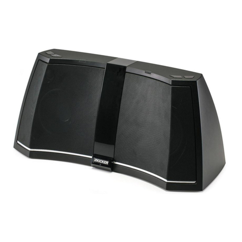 Kicker Amphitheater 40iK5BT2 owner's manual