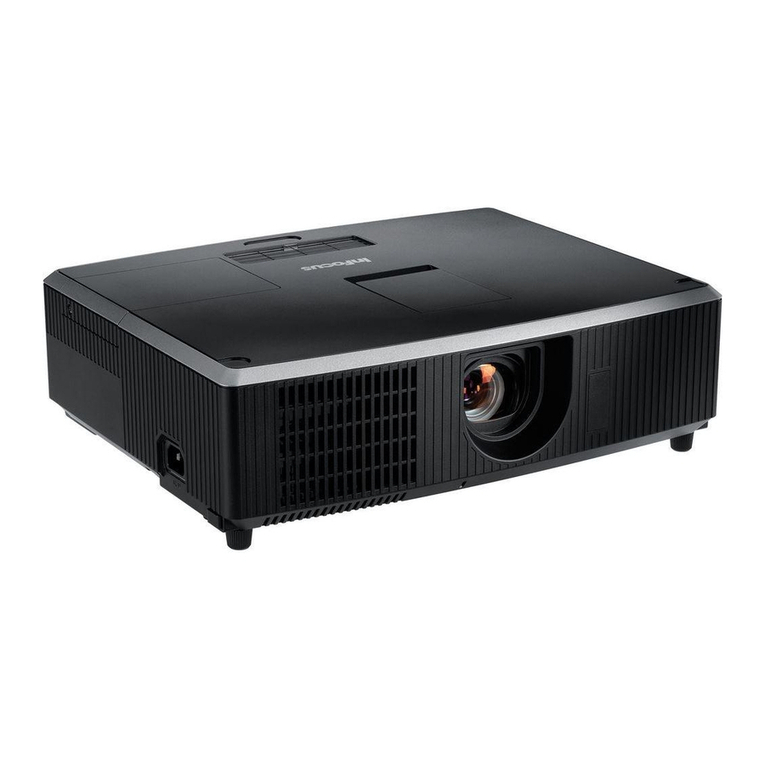 InFocus IN5122 Network guide