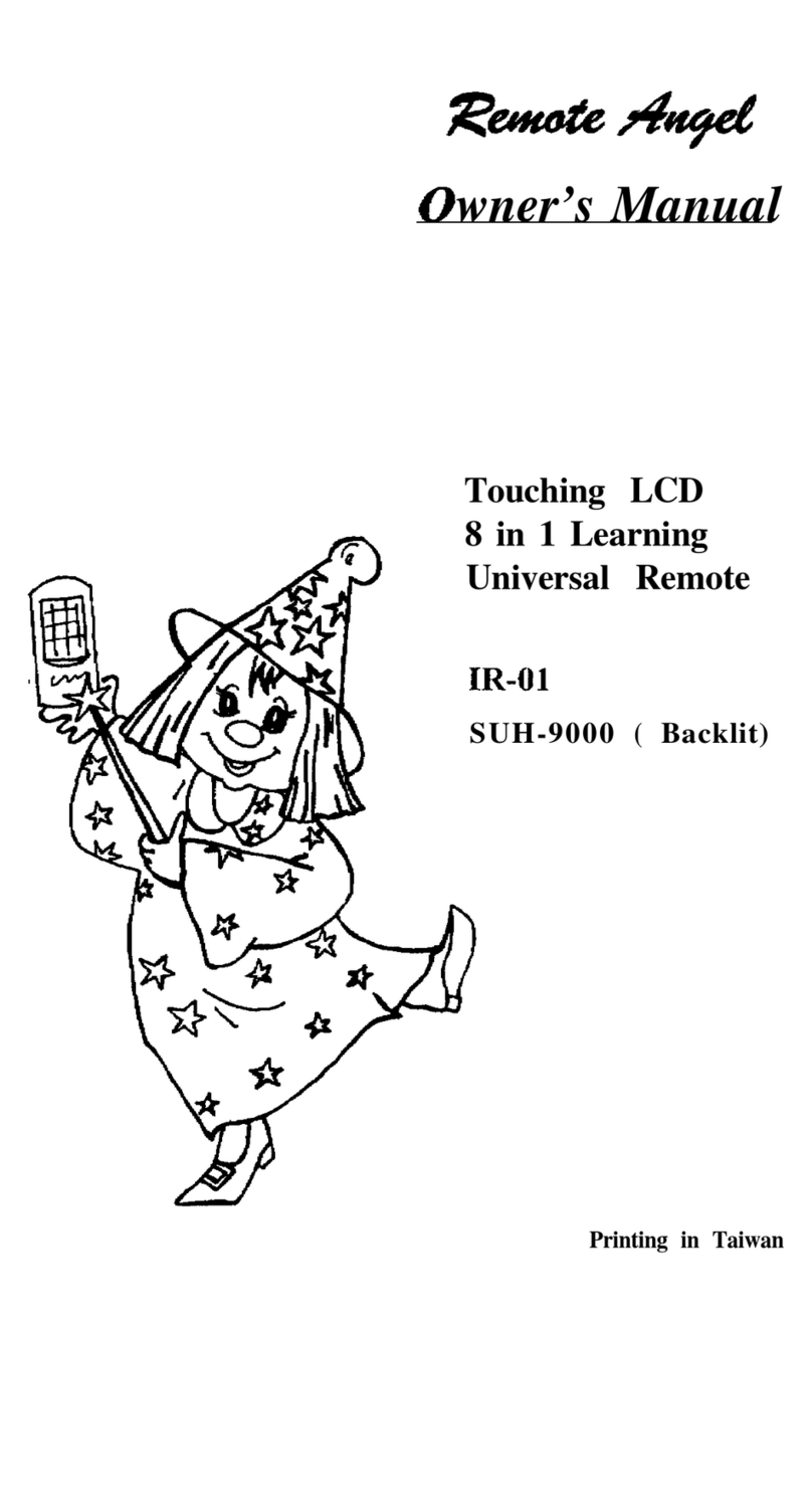 Remote Angel IR-01 owner's manual