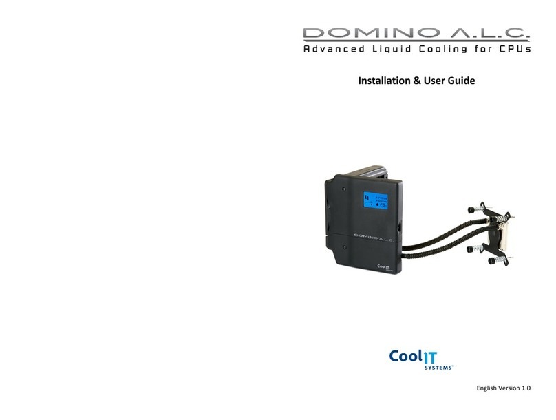 CoolIT SYSTEMS Domino A.L.C Installation & user guide