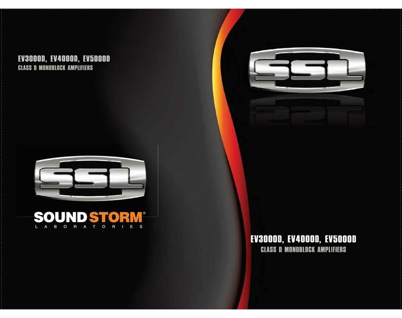 Ssl Evolution EV3000D User manual