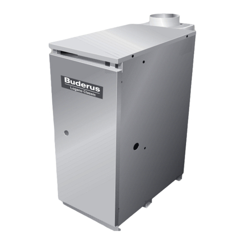 Buderus Logano GC 124 II Installation and service instructions