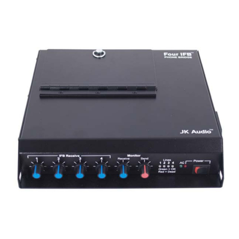 JK Audio Four IFB user guide