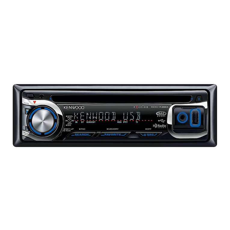 Kenwood KDC-BT742U - Radio / CD instruction manual