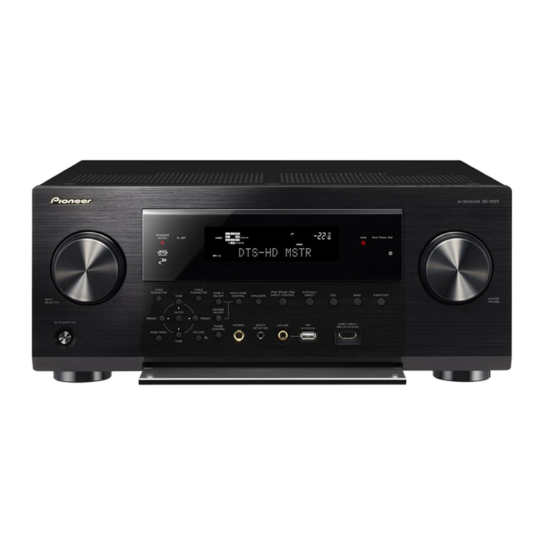 Pioneer SC-1223-K User manual