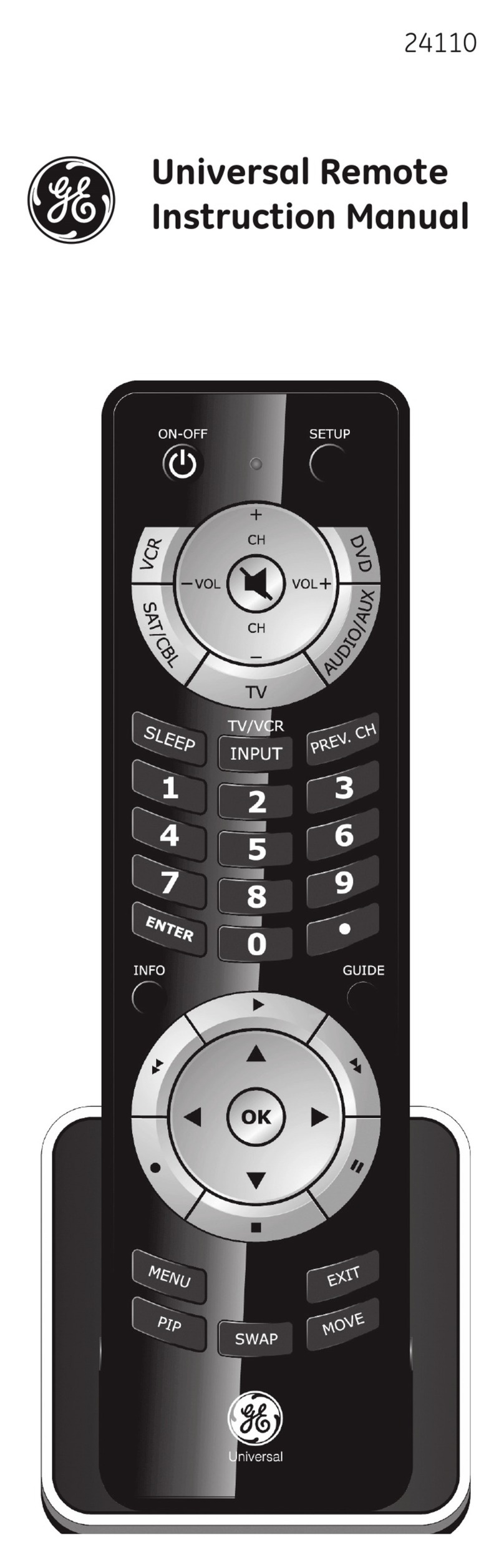 GE 24110 User manual