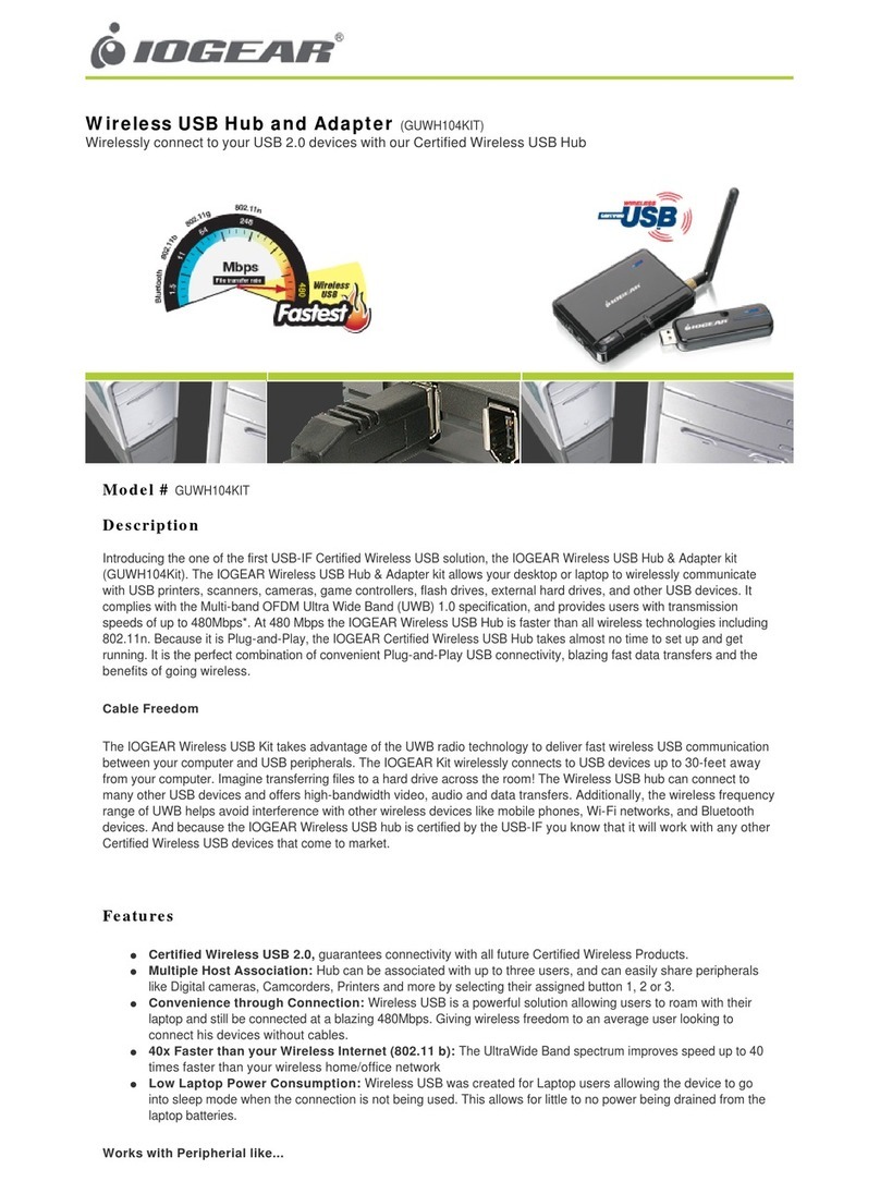 IOGear GUWH104KIT Specifications IOGear GUWH104KIT Specifications