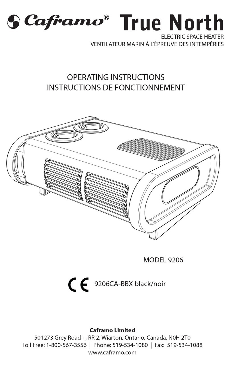 Caframo TRUE NORTH 9206 operating instructions
