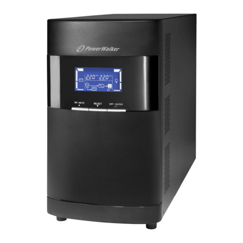 PowerWalker VFI 3000 LCD Installation guide
