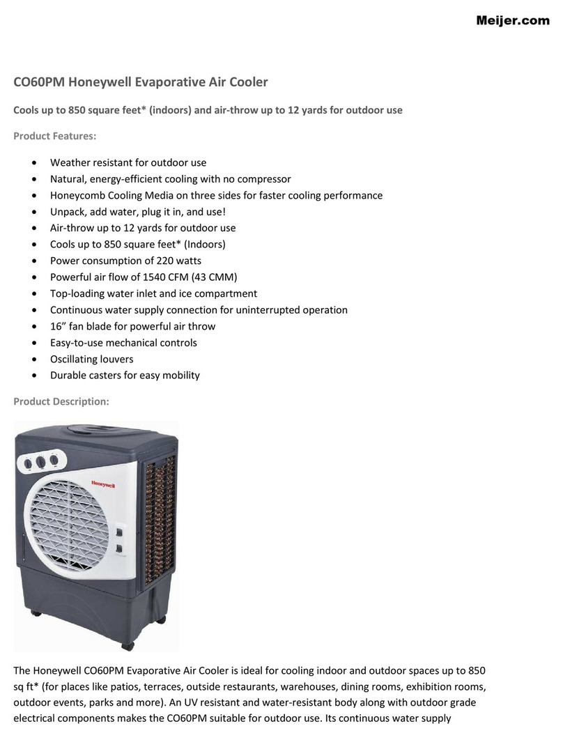 Honeywell C060Pm User manual