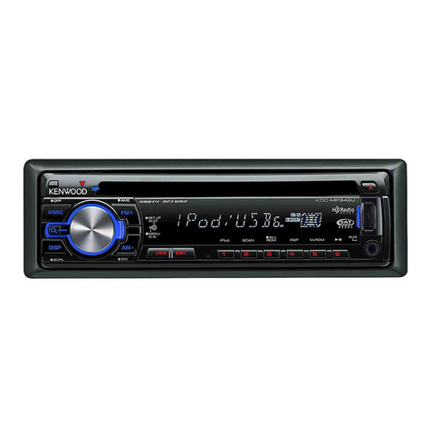 Kenwood KDC KDC-MP342U User manual