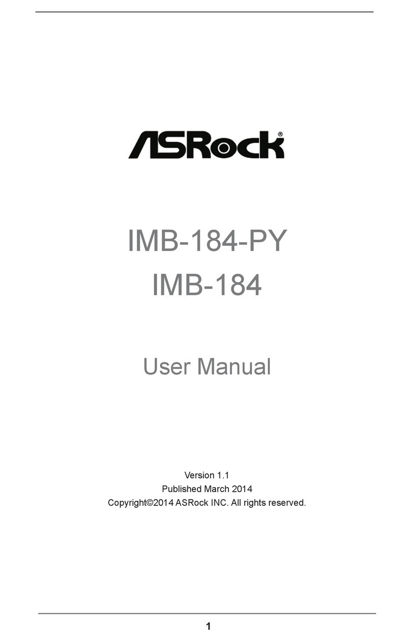 ASROCK IMB-184-PY User manual