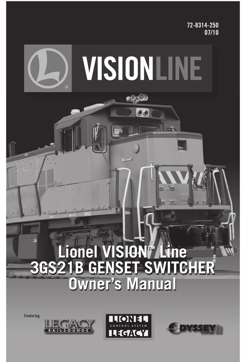 Lionel VisionLine 3GS21B User manual