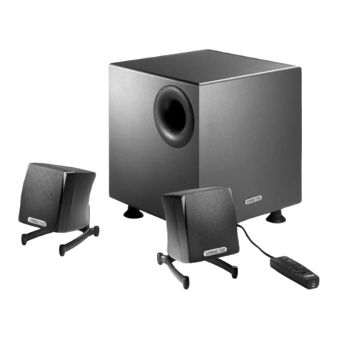 Cambridge Sound Works MegaWorks THX 2.1 250D User manual