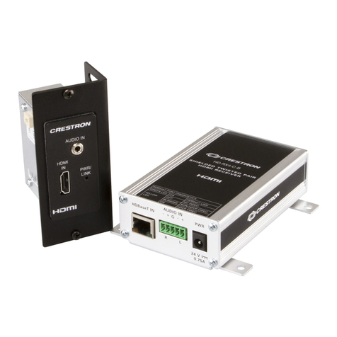 Crestron HD-EXT4-C User manual