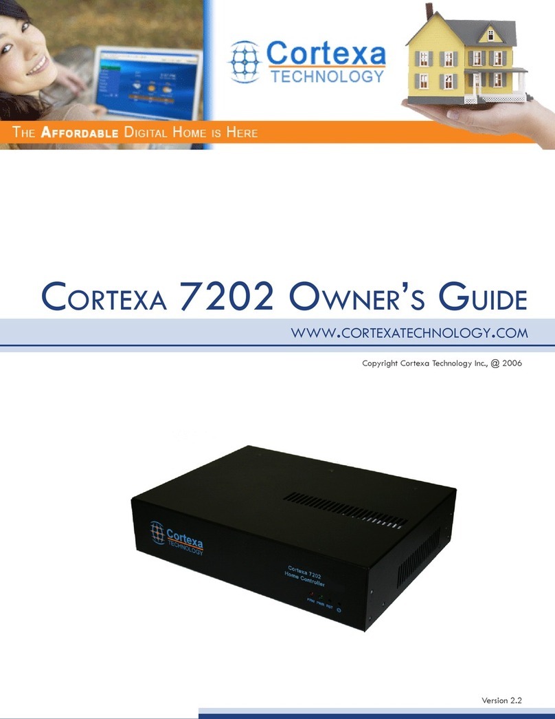 Cortexa Technology 7202 User manual