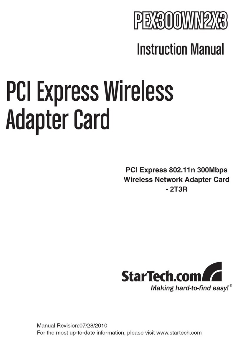 StarTech.com PEX300WN2X3 User manual