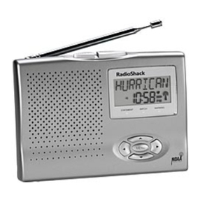 Radio Shack Bedside SAME Weatheradio owner's manual Radio Shack Bedside SAME Weatheradio owner's manual