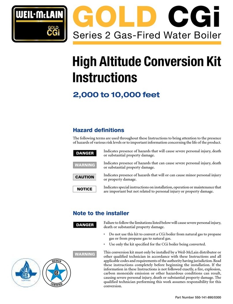 Weil-McLain CGi Series 2 instructions