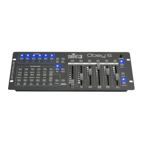 Chauvet Obey 6 user manual