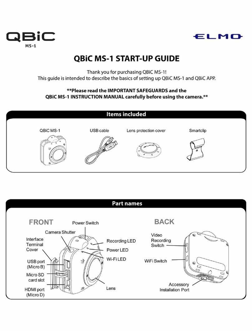 Elmo QBiC MS-1 User guide