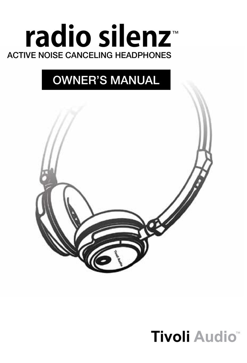 Tivoli Audio Radio Silenz owner's manual